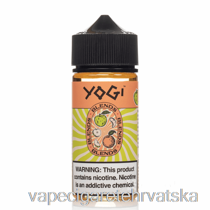 Vape Cigareta Jabuka Breskva Led - Yogi Mješavine - 100 Ml 3 Mg